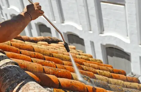 Nettoyage de toitures - Saint-Marcel